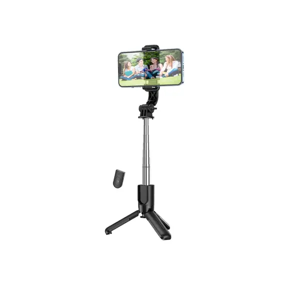 მობილურის სამაგრი Hoco K17 Mini Live wireless selfie stick with Tripod - Black - TechMall.geმობილურის სამაგრი Hoco K17 Mini Live wireless selfie stick with Tripod - Black - TechMall.ge ,მობილურის სამაგრი Hoco K17 Mini Live wireless selfie stick with Tripod - Black - TechMall.ge