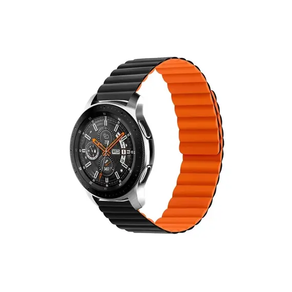 სმარტ საათის სამაჯური For Samsung Galaxy Watch 5 Silicone Watch Strap 20mm - Black / Orange, 2 image - TechMall.geსმარტ საათის სამაჯური For Samsung Galaxy Watch 5 Silicone Watch Strap 20mm - Black / Orange, 2 image - TechMall.ge ,სმარტ საათის სამაჯური For Samsung Galaxy Watch 5 Silicone Watch Strap 20mm - Black / Orange, 2 image - TechMall.ge
