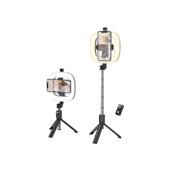 მობილურის სამაგრი Hoco LV03 Plus Showfull fill light live broadcast holder black - TechMall.geმობილურის სამაგრი Hoco LV03 Plus Showfull fill light live broadcast holder black - TechMall.ge ,მობილურის სამაგრი Hoco LV03 Plus Showfull fill light live broadcast holder black - TechMall.ge