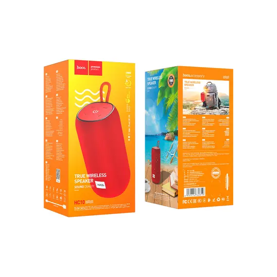 დინამიკი Hoco HC10 Sonar sports BT speaker Red, 3 image - TechMall.geდინამიკი Hoco HC10 Sonar sports BT speaker Red, 3 image - TechMall.ge ,დინამიკი Hoco HC10 Sonar sports BT speaker Red, 3 image - TechMall.ge