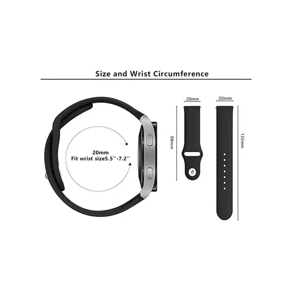 სმარტ საათის სამაჯური Kalebol KLB-GSNL-001 For Samsung Galaxy Watch6 Classic 47mm 43mm Watch Band 20mm Silicone Strap - Black, 4 image - TechMall.geსმარტ საათის სამაჯური Kalebol KLB-GSNL-001 For Samsung Galaxy Watch6 Classic 47mm 43mm Watch Band 20mm Silicone Strap - Black, 4 image - TechMall.ge ,სმარტ საათის სამაჯური Kalebol KLB-GSNL-001 For Samsung Galaxy Watch6 Classic 47mm 43mm Watch Band 20mm Silicone Strap - Black, 4 image - TechMall.ge