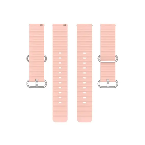 სმარტ საათის სამაჯური For Samsung Galaxy Watch3 41mm / Gear Sport Universal 20mm Wave Design Silicone Replacement Strap Solid Color Wrist Band - Pink, 3 image - TechMall.geსმარტ საათის სამაჯური For Samsung Galaxy Watch3 41mm / Gear Sport Universal 20mm Wave Design Silicone Replacement Strap Solid Color Wrist Band - Pink, 3 image - TechMall.ge ,სმარტ საათის სამაჯური For Samsung Galaxy Watch3 41mm / Gear Sport Universal 20mm Wave Design Silicone Replacement Strap Solid Color Wrist Band - Pink, 3 image - TechMall.ge