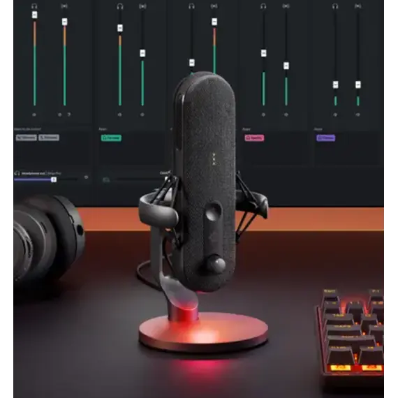 მიკროფონი SteelSeries Gaming microphone Alias Pro, Omni, USB-A, black, 2 image - TechMall.geმიკროფონი SteelSeries Gaming microphone Alias Pro, Omni, USB-A, black, 2 image - TechMall.ge ,მიკროფონი SteelSeries Gaming microphone Alias Pro, Omni, USB-A, black, 2 image - TechMall.ge