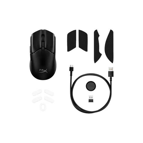 მაუსი HyperX Pulsefire Haste 2 Mini Wireless Gaming Mouse - Black, 5 image - TechMall.geმაუსი HyperX Pulsefire Haste 2 Mini Wireless Gaming Mouse - Black, 5 image - TechMall.ge ,მაუსი HyperX Pulsefire Haste 2 Mini Wireless Gaming Mouse - Black, 5 image - TechMall.ge
