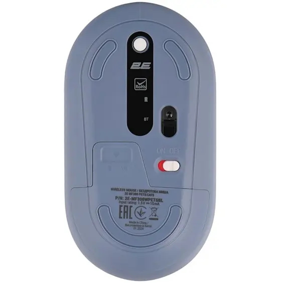 მაუსი 2E MF300 PETS CATS Silent WL BT, Blue, 4 image - TechMall.geმაუსი 2E MF300 PETS CATS Silent WL BT, Blue, 4 image - TechMall.ge ,მაუსი 2E MF300 PETS CATS Silent WL BT, Blue, 4 image - TechMall.ge