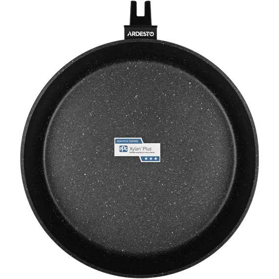 ტაფა Ardesto Deep Fry pan with removable handle Gemini Bari, 28cm, aluminium, black, 3 image - TechMall.geტაფა Ardesto Deep Fry pan with removable handle Gemini Bari, 28cm, aluminium, black, 3 image - TechMall.ge ,ტაფა Ardesto Deep Fry pan with removable handle Gemini Bari, 28cm, aluminium, black, 3 image - TechMall.ge