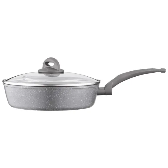 ტაფა Ardesto Deep Fry pan with lid Gemini Gourmet Apulia, 26cm, aluminium, gray, 4 image - TechMall.geტაფა Ardesto Deep Fry pan with lid Gemini Gourmet Apulia, 26cm, aluminium, gray, 4 image - TechMall.ge ,ტაფა Ardesto Deep Fry pan with lid Gemini Gourmet Apulia, 26cm, aluminium, gray, 4 image - TechMall.ge