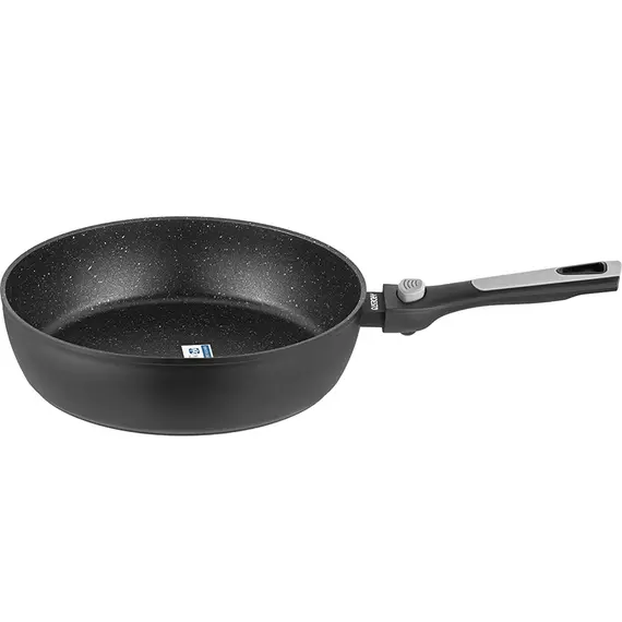ტაფა Ardesto Deep Fry pan with removable handle Gemini Bari, 28cm, aluminium, black - TechMall.geტაფა Ardesto Deep Fry pan with removable handle Gemini Bari, 28cm, aluminium, black - TechMall.ge ,ტაფა Ardesto Deep Fry pan with removable handle Gemini Bari, 28cm, aluminium, black - TechMall.ge