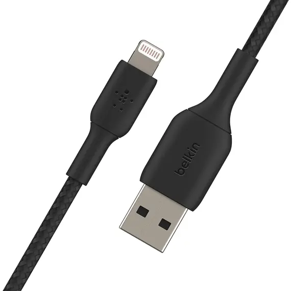 USB კაბელი BELKIN BOOSTCHARGE BRAIDED LIGHTNING TO USB-A CABLE, 2 image - TechMall.geUSB კაბელი BELKIN BOOSTCHARGE BRAIDED LIGHTNING TO USB-A CABLE, 2 image - TechMall.ge ,USB კაბელი BELKIN BOOSTCHARGE BRAIDED LIGHTNING TO USB-A CABLE, 2 image - TechMall.ge