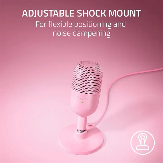 მიკროფონი Razer gaming microphone Seiren V3 Mini, Omni, USB-A, 1.2m, quartz, 5 image - TechMall.geმიკროფონი Razer gaming microphone Seiren V3 Mini, Omni, USB-A, 1.2m, quartz, 5 image - TechMall.ge ,მიკროფონი Razer gaming microphone Seiren V3 Mini, Omni, USB-A, 1.2m, quartz, 5 image - TechMall.ge