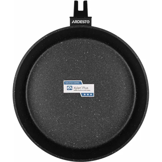 ტაფა Ardesto Deep Fry pan with removable handle Gemini Bari, 24cm, aluminium, black, 3 image - TechMall.geტაფა Ardesto Deep Fry pan with removable handle Gemini Bari, 24cm, aluminium, black, 3 image - TechMall.ge ,ტაფა Ardesto Deep Fry pan with removable handle Gemini Bari, 24cm, aluminium, black, 3 image - TechMall.ge