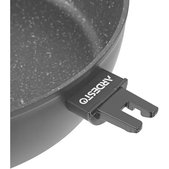 ტაფა Ardesto Deep Fry pan with removable handle Gemini Bari, 28cm, aluminium, black, 5 image - TechMall.geტაფა Ardesto Deep Fry pan with removable handle Gemini Bari, 28cm, aluminium, black, 5 image - TechMall.ge ,ტაფა Ardesto Deep Fry pan with removable handle Gemini Bari, 28cm, aluminium, black, 5 image - TechMall.ge