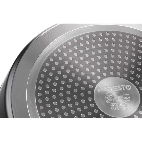 ტაფა Ardesto Deep Fry pan Gemini Gourmet Bolzano, 24cm, aluminium, black, 3 image - TechMall.geტაფა Ardesto Deep Fry pan Gemini Gourmet Bolzano, 24cm, aluminium, black, 3 image - TechMall.ge ,ტაფა Ardesto Deep Fry pan Gemini Gourmet Bolzano, 24cm, aluminium, black, 3 image - TechMall.ge