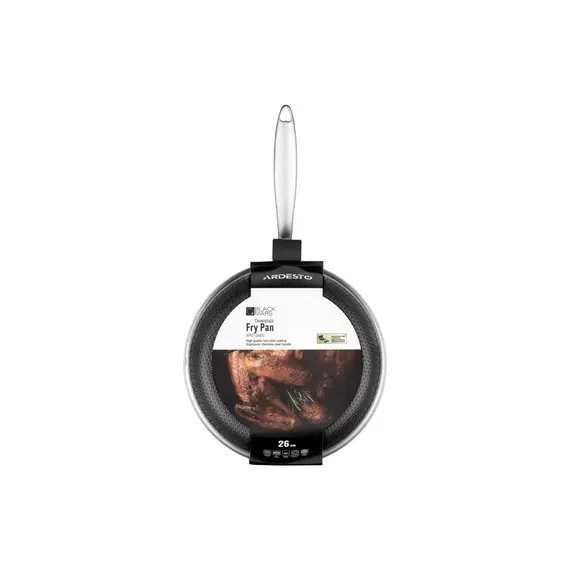 ტაფა Ardesto Fry pan Black Mars Avior, 26cm, Triply stainless steel, 3 image - TechMall.geტაფა Ardesto Fry pan Black Mars Avior, 26cm, Triply stainless steel, 3 image - TechMall.ge ,ტაფა Ardesto Fry pan Black Mars Avior, 26cm, Triply stainless steel, 3 image - TechMall.ge