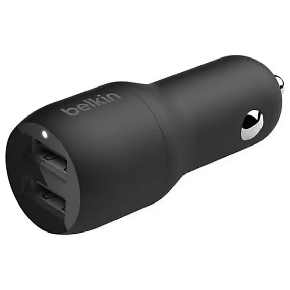 ავტომობილის USB დამტენი Belkin DUAL USB-A CAR CHARGER 12W X2, BLK - TechMall.geავტომობილის USB დამტენი Belkin DUAL USB-A CAR CHARGER 12W X2, BLK - TechMall.ge ,ავტომობილის USB დამტენი Belkin DUAL USB-A CAR CHARGER 12W X2, BLK - TechMall.ge