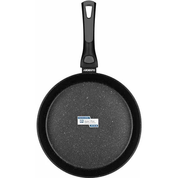 ტაფა Ardesto Deep Fry pan with removable handle Gemini Bari, 28cm, aluminium, black, 2 image - TechMall.geტაფა Ardesto Deep Fry pan with removable handle Gemini Bari, 28cm, aluminium, black, 2 image - TechMall.ge ,ტაფა Ardesto Deep Fry pan with removable handle Gemini Bari, 28cm, aluminium, black, 2 image - TechMall.ge