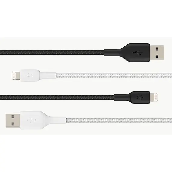 USB კაბელი BELKIN BOOSTCHARGE BRAIDED LIGHTNING TO USB-A CABLE, 5 image - TechMall.geUSB კაბელი BELKIN BOOSTCHARGE BRAIDED LIGHTNING TO USB-A CABLE, 5 image - TechMall.ge ,USB კაბელი BELKIN BOOSTCHARGE BRAIDED LIGHTNING TO USB-A CABLE, 5 image - TechMall.ge