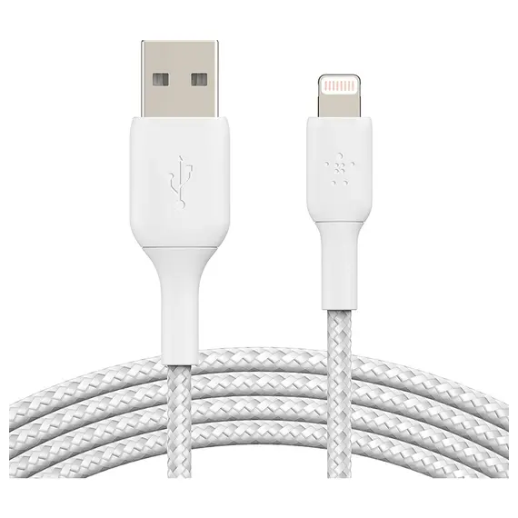 USB კაბელი BELKIN CAA002BT2MWH USB CABLE FOR IPHONE, IPAD, AIRPODS - TechMall.geUSB კაბელი BELKIN CAA002BT2MWH USB CABLE FOR IPHONE, IPAD, AIRPODS - TechMall.ge ,USB კაბელი BELKIN CAA002BT2MWH USB CABLE FOR IPHONE, IPAD, AIRPODS - TechMall.ge