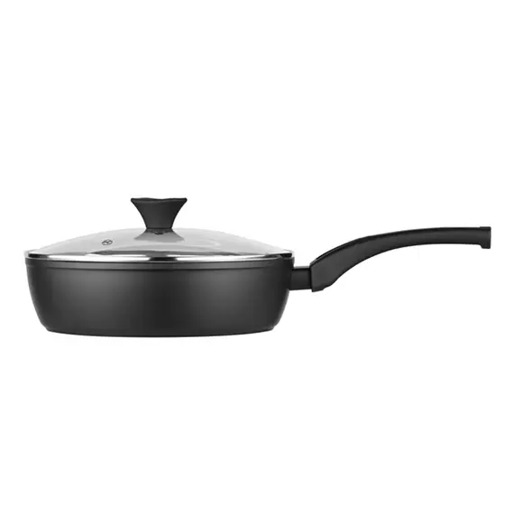 ტაფა Ardesto Deep Fry pan with lid Gemini Livorno, 26cm, aluminium, black, 2 image - TechMall.geტაფა Ardesto Deep Fry pan with lid Gemini Livorno, 26cm, aluminium, black, 2 image - TechMall.ge ,ტაფა Ardesto Deep Fry pan with lid Gemini Livorno, 26cm, aluminium, black, 2 image - TechMall.ge