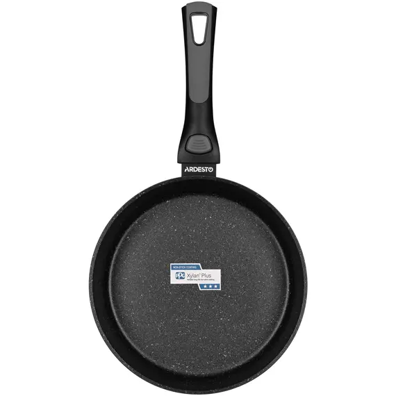 ტაფა Ardesto Deep Fry pan with removable handle Gemini Bari, 24cm, aluminium, black, 2 image - TechMall.geტაფა Ardesto Deep Fry pan with removable handle Gemini Bari, 24cm, aluminium, black, 2 image - TechMall.ge ,ტაფა Ardesto Deep Fry pan with removable handle Gemini Bari, 24cm, aluminium, black, 2 image - TechMall.ge