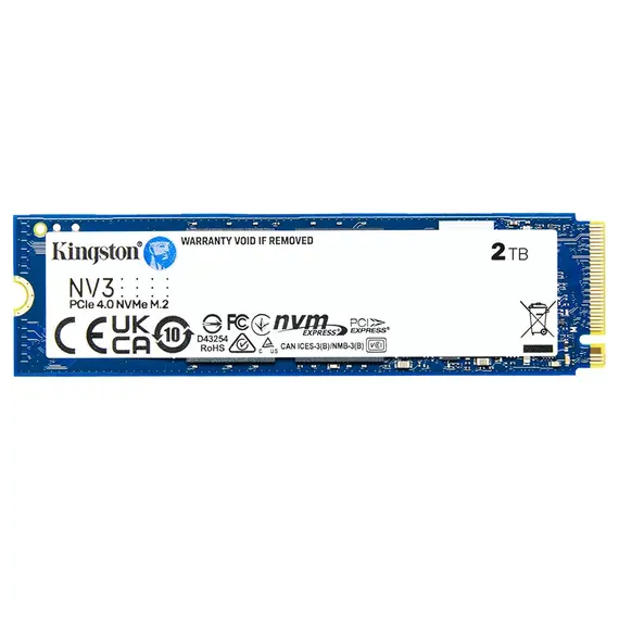 მყარი დისკი SSD Kingston M.2 2TB PCIe 4.0 NV3 - TechMall.geმყარი დისკი SSD Kingston M.2 2TB PCIe 4.0 NV3 - TechMall.ge ,მყარი დისკი SSD Kingston M.2 2TB PCIe 4.0 NV3 - TechMall.ge