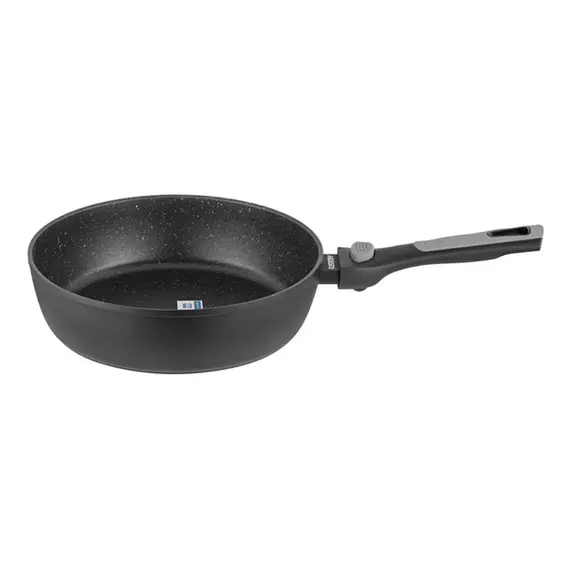 ტაფა Ardesto Deep Fry pan with removable handle Gemini Bari, 26cm, aluminium, black, 3 image - TechMall.geტაფა Ardesto Deep Fry pan with removable handle Gemini Bari, 26cm, aluminium, black, 3 image - TechMall.ge ,ტაფა Ardesto Deep Fry pan with removable handle Gemini Bari, 26cm, aluminium, black, 3 image - TechMall.ge