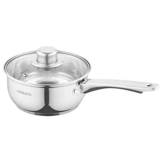 ქვაბი Ardesto Saucepan with glass lid Gemini Gourmet Aosta, 1.2l, stainless steel - TechMall.geქვაბი Ardesto Saucepan with glass lid Gemini Gourmet Aosta, 1.2l, stainless steel - TechMall.ge ,ქვაბი Ardesto Saucepan with glass lid Gemini Gourmet Aosta, 1.2l, stainless steel - TechMall.ge