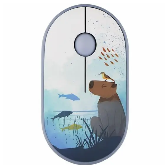 მაუსი 2E Mouse MF300 CAPYBARA SWIM Silent WL BT, Blue - TechMall.geმაუსი 2E Mouse MF300 CAPYBARA SWIM Silent WL BT, Blue - TechMall.ge ,მაუსი 2E Mouse MF300 CAPYBARA SWIM Silent WL BT, Blue - TechMall.ge
