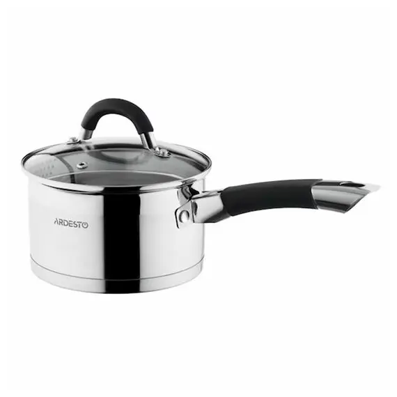 ქვაბების ნაკრები Ardesto Cookware set  Gemini Monza with drain, 8 pcs., Handles with gray silicone, stainless steel, 3 image - TechMall.geქვაბების ნაკრები Ardesto Cookware set  Gemini Monza with drain, 8 pcs., Handles with gray silicone, stainless steel, 3 image - TechMall.ge ,ქვაბების ნაკრები Ardesto Cookware set  Gemini Monza with drain, 8 pcs., Handles with gray silicone, stainless steel, 3 image - TechMall.ge