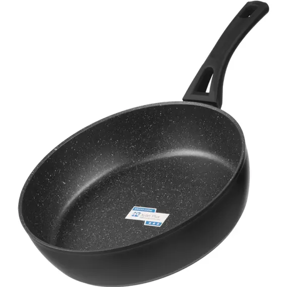 Ardesto Deep Fry pan with lid Gemini Livorno, 28cm, aluminium, black - TechMall.geArdesto Deep Fry pan with lid Gemini Livorno, 28cm, aluminium, black - TechMall.ge ,Ardesto Deep Fry pan with lid Gemini Livorno, 28cm, aluminium, black - TechMall.ge