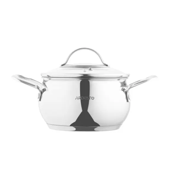 ქვაბი Ardesto Casserole with glass lid Gemini Liguria, 2.2l, stainless steel, 2 image - TechMall.geქვაბი Ardesto Casserole with glass lid Gemini Liguria, 2.2l, stainless steel, 2 image - TechMall.ge ,ქვაბი Ardesto Casserole with glass lid Gemini Liguria, 2.2l, stainless steel, 2 image - TechMall.ge