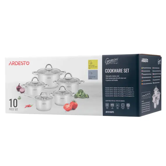 ქვაბების ნაკრები ARDESTO AR1910GPS, 8 image - TechMall.geქვაბების ნაკრები ARDESTO AR1910GPS, 8 image - TechMall.ge ,ქვაბების ნაკრები ARDESTO AR1910GPS, 8 image - TechMall.ge