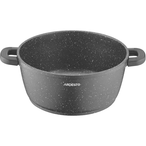 ქვაბი Ardesto Casserole with glass lid Gemini Anzio, 4.4l, aluminium, black, 3 image - TechMall.geქვაბი Ardesto Casserole with glass lid Gemini Anzio, 4.4l, aluminium, black, 3 image - TechMall.ge ,ქვაბი Ardesto Casserole with glass lid Gemini Anzio, 4.4l, aluminium, black, 3 image - TechMall.ge
