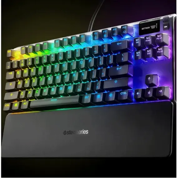 კლავიატურა SteelSeries Keyboard Apex 7 TKL (Red Switch) US, 2 image - TechMall.geკლავიატურა SteelSeries Keyboard Apex 7 TKL (Red Switch) US, 2 image - TechMall.ge ,კლავიატურა SteelSeries Keyboard Apex 7 TKL (Red Switch) US, 2 image - TechMall.ge