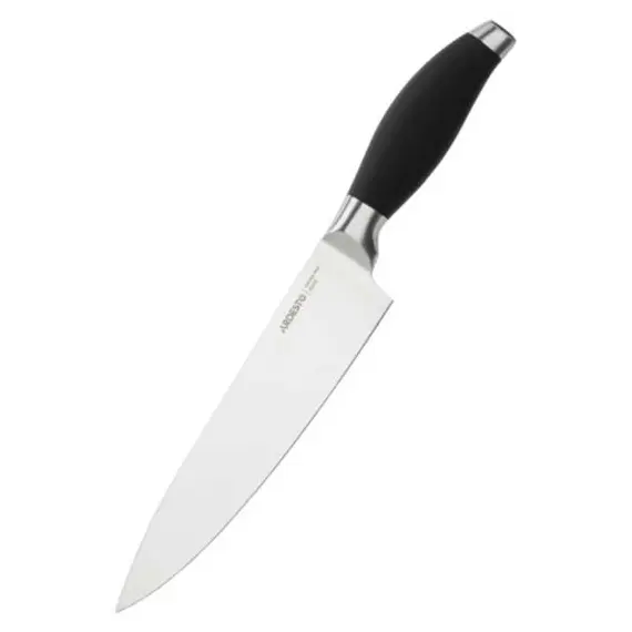სამზარეულოს დანა Ardesto Chef knife Gemini, 32,5 cm, blade length 20,3 сm, black, s/s, plastic - TechMall.geსამზარეულოს დანა Ardesto Chef knife Gemini, 32,5 cm, blade length 20,3 сm, black, s/s, plastic - TechMall.ge ,სამზარეულოს დანა Ardesto Chef knife Gemini, 32,5 cm, blade length 20,3 сm, black, s/s, plastic - TechMall.ge