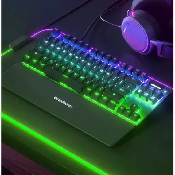 კლავიატურა SteelSeries Keyboard Apex 7 TKL (Red Switch) US, 5 image - TechMall.geკლავიატურა SteelSeries Keyboard Apex 7 TKL (Red Switch) US, 5 image - TechMall.ge ,კლავიატურა SteelSeries Keyboard Apex 7 TKL (Red Switch) US, 5 image - TechMall.ge
