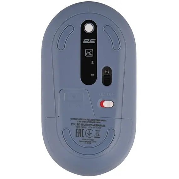 მაუსი 2E Mouse MF300 CAPYBARA SWIM Silent WL BT, Blue, 4 image - TechMall.geმაუსი 2E Mouse MF300 CAPYBARA SWIM Silent WL BT, Blue, 4 image - TechMall.ge ,მაუსი 2E Mouse MF300 CAPYBARA SWIM Silent WL BT, Blue, 4 image - TechMall.ge