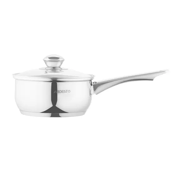 ქვაბი Ardesto Saucepan with glass lid Gemini Gourmet Spoleto, 1.4l, stainless steel, 3 image - TechMall.geქვაბი Ardesto Saucepan with glass lid Gemini Gourmet Spoleto, 1.4l, stainless steel, 3 image - TechMall.ge ,ქვაბი Ardesto Saucepan with glass lid Gemini Gourmet Spoleto, 1.4l, stainless steel, 3 image - TechMall.ge
