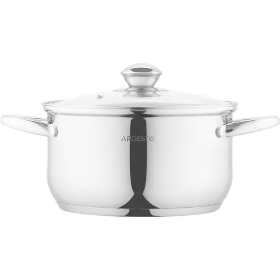 ქვაბი Ardesto Casserole with glass lid Gemini Gourmet Spoleto,, 3.2l, stainless steel, 3 image - TechMall.geქვაბი Ardesto Casserole with glass lid Gemini Gourmet Spoleto,, 3.2l, stainless steel, 3 image - TechMall.ge ,ქვაბი Ardesto Casserole with glass lid Gemini Gourmet Spoleto,, 3.2l, stainless steel, 3 image - TechMall.ge