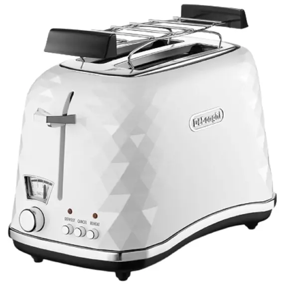ტოსტერი DeLonghi CTJ2103W, 900W, Toaster, White - TechMall.geტოსტერი DeLonghi CTJ2103W, 900W, Toaster, White - TechMall.ge ,ტოსტერი DeLonghi CTJ2103W, 900W, Toaster, White - TechMall.ge