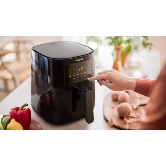 აეროგრილი Philips HD9252/90, 1400W, 4.1L, Air Fryer, Black, 4 image - TechMall.geაეროგრილი Philips HD9252/90, 1400W, 4.1L, Air Fryer, Black, 4 image - TechMall.ge ,აეროგრილი Philips HD9252/90, 1400W, 4.1L, Air Fryer, Black, 4 image - TechMall.ge