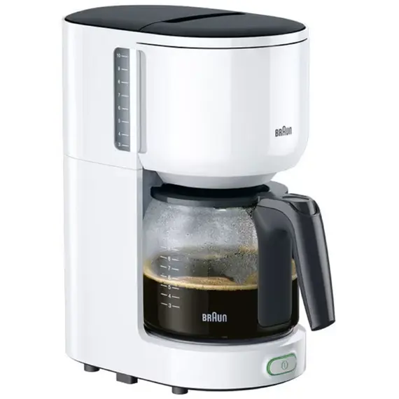 ყავის აპარატი Braun KF3100WH, 1000W, Coffee Maker, Black, 3 image - TechMall.geყავის აპარატი Braun KF3100WH, 1000W, Coffee Maker, Black, 3 image - TechMall.ge ,ყავის აპარატი Braun KF3100WH, 1000W, Coffee Maker, Black, 3 image - TechMall.ge