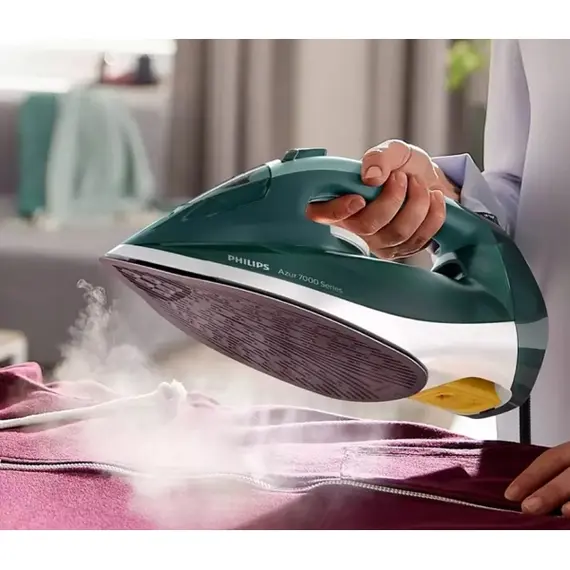 უთო Philips DST7031/70, 2800W, 300ML, Steam Iron, Green, 2 image - TechMall.geუთო Philips DST7031/70, 2800W, 300ML, Steam Iron, Green, 2 image - TechMall.ge ,უთო Philips DST7031/70, 2800W, 300ML, Steam Iron, Green, 2 image - TechMall.ge