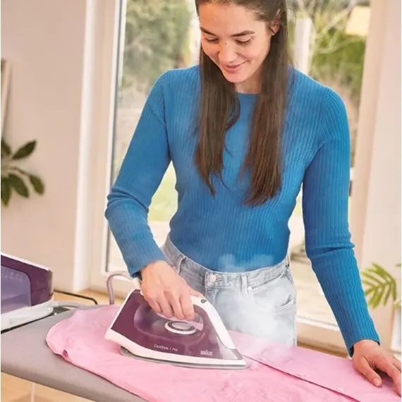 ორთქლის უთო Braun IS1514VI, 2200W, 1.7L, Steam Iron, Purple, 4 image - TechMall.geორთქლის უთო Braun IS1514VI, 2200W, 1.7L, Steam Iron, Purple, 4 image - TechMall.ge ,ორთქლის უთო Braun IS1514VI, 2200W, 1.7L, Steam Iron, Purple, 4 image - TechMall.ge