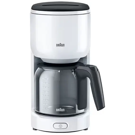 ყავის აპარატი Braun KF3100WH, 1000W, Coffee Maker, Black, 2 image - TechMall.geყავის აპარატი Braun KF3100WH, 1000W, Coffee Maker, Black, 2 image - TechMall.ge ,ყავის აპარატი Braun KF3100WH, 1000W, Coffee Maker, Black, 2 image - TechMall.ge