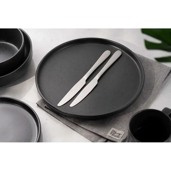 Ardesto Table knives set Black Mars Zenith, 2pcs, stainless steel, 5 image - TechMall.geArdesto Table knives set Black Mars Zenith, 2pcs, stainless steel, 5 image - TechMall.ge ,Ardesto Table knives set Black Mars Zenith, 2pcs, stainless steel, 5 image - TechMall.ge