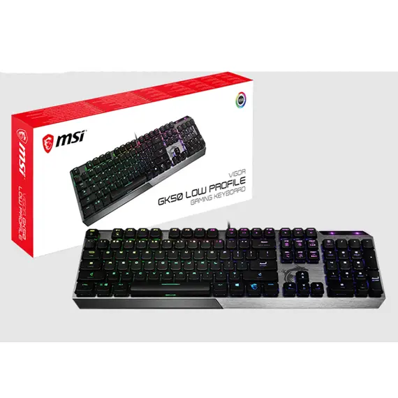 კლავიატურა MSI Keyboard VIGOR GK50 LOW PROFILE RU, 5 image - TechMall.geკლავიატურა MSI Keyboard VIGOR GK50 LOW PROFILE RU, 5 image - TechMall.ge ,კლავიატურა MSI Keyboard VIGOR GK50 LOW PROFILE RU, 5 image - TechMall.ge