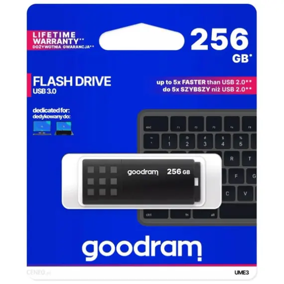 ფლეშ მეხსიერება Flash Goodram 256GB UME3 BLACK USB 3.2 Gen 1, 3 image - TechMall.geფლეშ მეხსიერება Flash Goodram 256GB UME3 BLACK USB 3.2 Gen 1, 3 image - TechMall.ge ,ფლეშ მეხსიერება Flash Goodram 256GB UME3 BLACK USB 3.2 Gen 1, 3 image - TechMall.ge