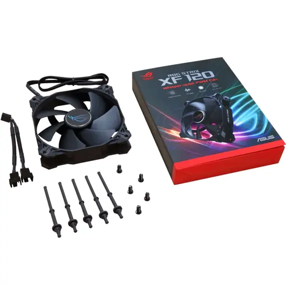 ქულერი Cooler Asus ROG Strix XF120 BLACK 90DA0010-B09000, 5 image - TechMall.geქულერი Cooler Asus ROG Strix XF120 BLACK 90DA0010-B09000, 5 image - TechMall.ge ,ქულერი Cooler Asus ROG Strix XF120 BLACK 90DA0010-B09000, 5 image - TechMall.ge