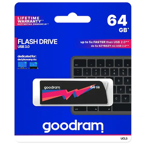 ფლეშ მეხსიერება Flash Goodram UCL3-0640K0R11 64GB, 4 image - TechMall.geფლეშ მეხსიერება Flash Goodram UCL3-0640K0R11 64GB, 4 image - TechMall.ge ,ფლეშ მეხსიერება Flash Goodram UCL3-0640K0R11 64GB, 4 image - TechMall.ge